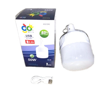 Foco de emergencia de 50w de 6 a 8 hrs