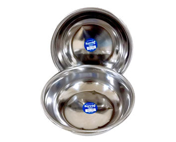 Bandeja de acero inoxidable 26x8cm