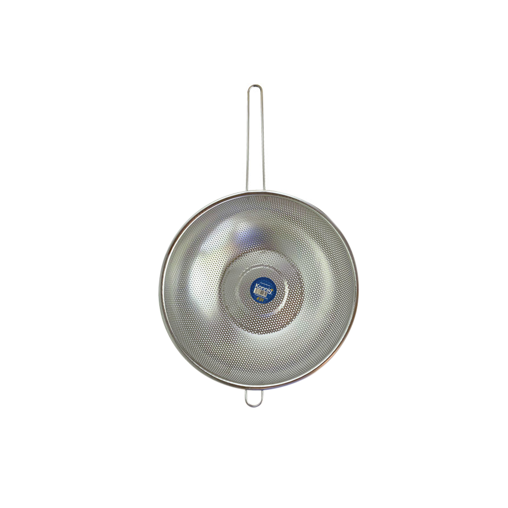 Colador Elite reforzado con agarradera larga de acero inoxidable de 31cm
