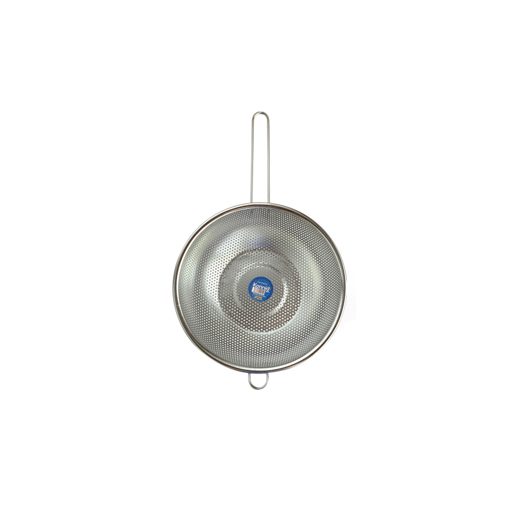 Colador Elite reforzado con agarradera larga de acero inoxidable de 25cm