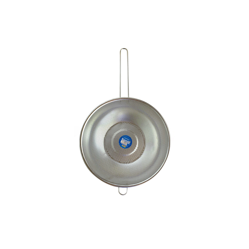 Colador Elite reforzado con agarradera larga de acero inoxidable de 28cm