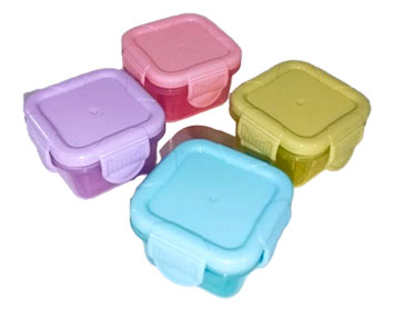 Tupper 4 piezas