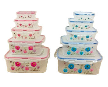 Tupper 5 piezas