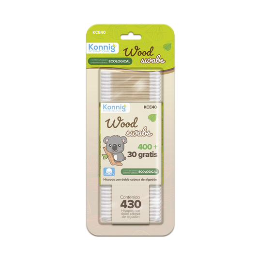 Cotonetes 430 pzas. de Bamboo