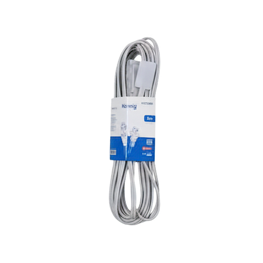 Extensión con clavija 8m