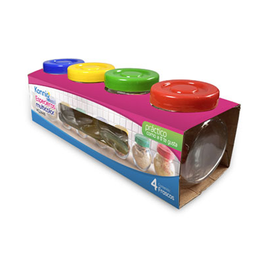 Set de especieros, varios colores