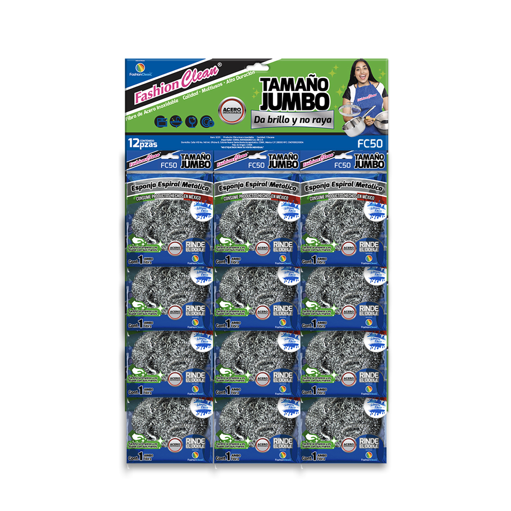 Fibra Jumbo 12 pzas.