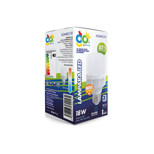 Lámpara LED 18w Bote