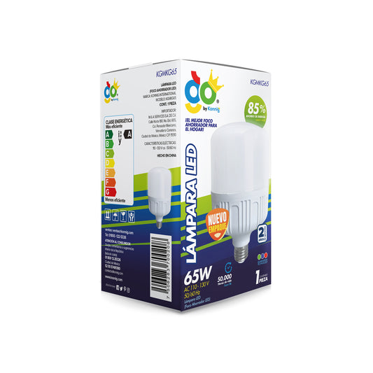 Foco ahorrador LED 85W
