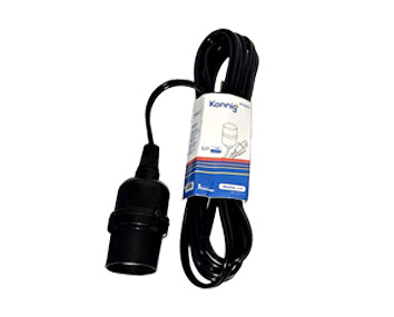 Ext. negra con Socket 3m