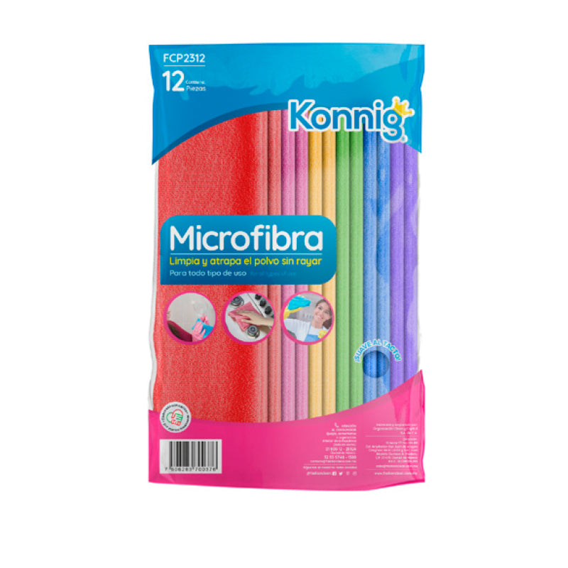 Microfibra 12pzas