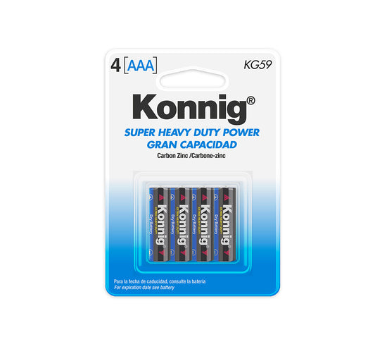 Pila AAA Konning en blíster c/48 pzas.