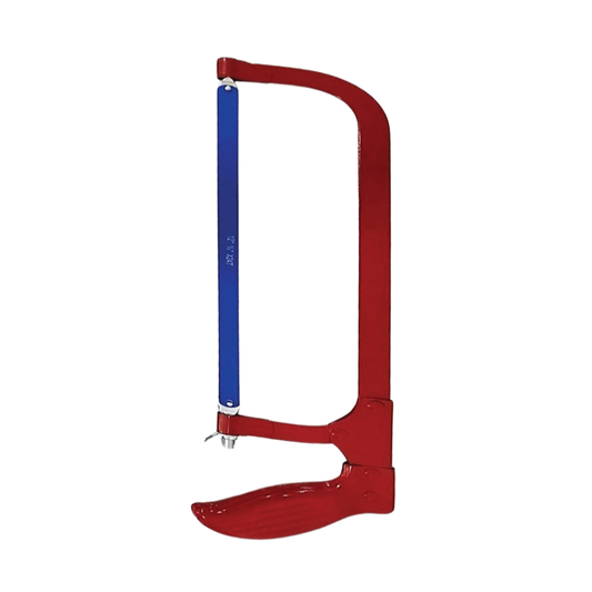 Segueta de 16”x5”, acero inoxidable y mango de plástico