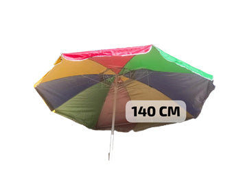 Sombrilla de playa 140 cm