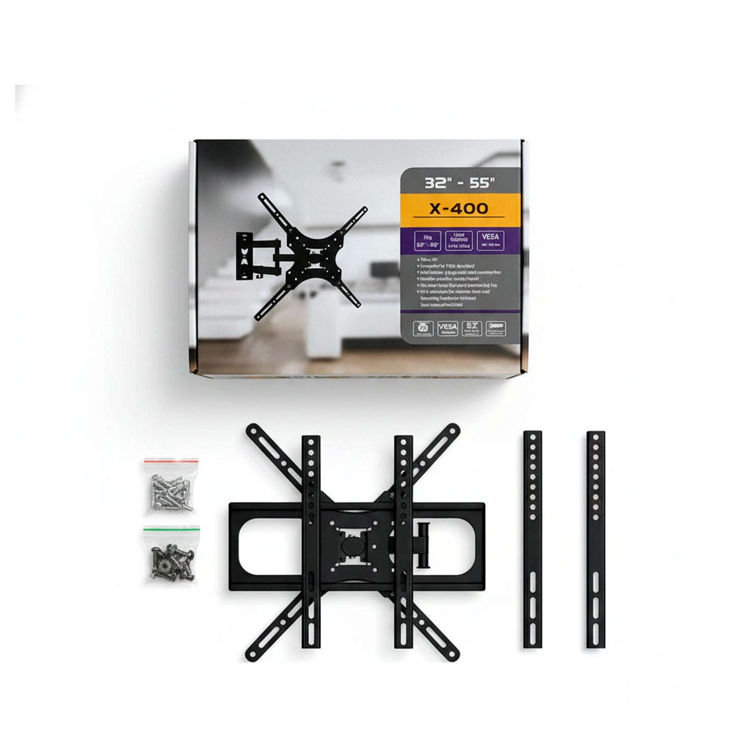 Soporte para pantalla de 32" a 55"