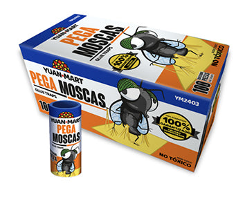 Pegamoscas Caja con 12 pzas.