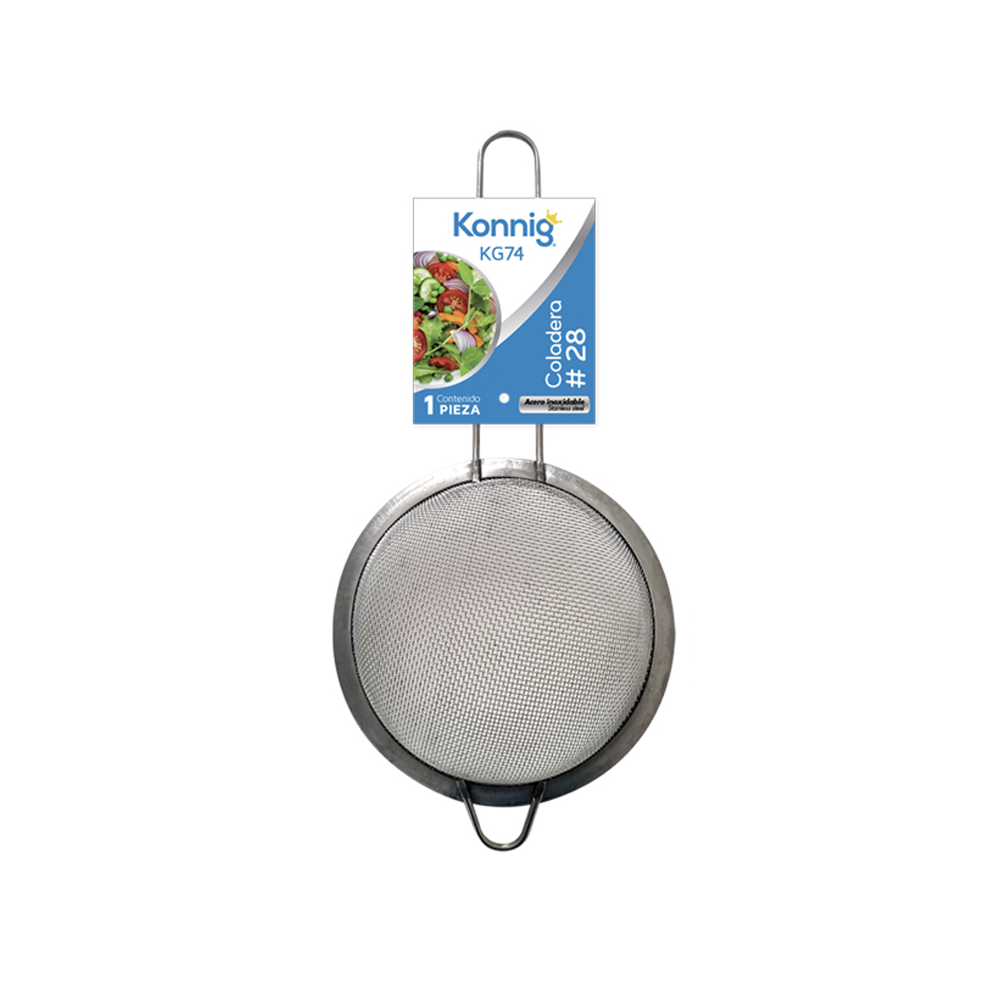 Colador Malla Fina 28cm